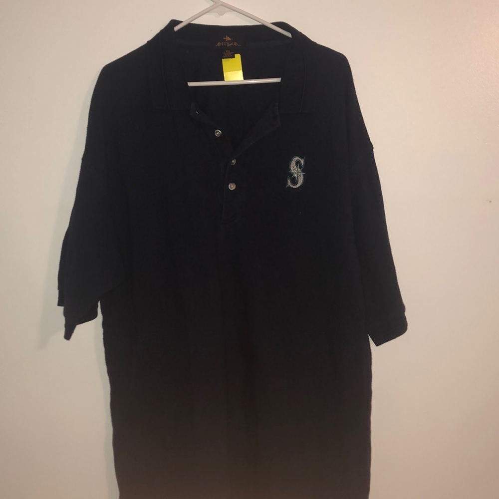 Antigua Seattle Mariners Polo